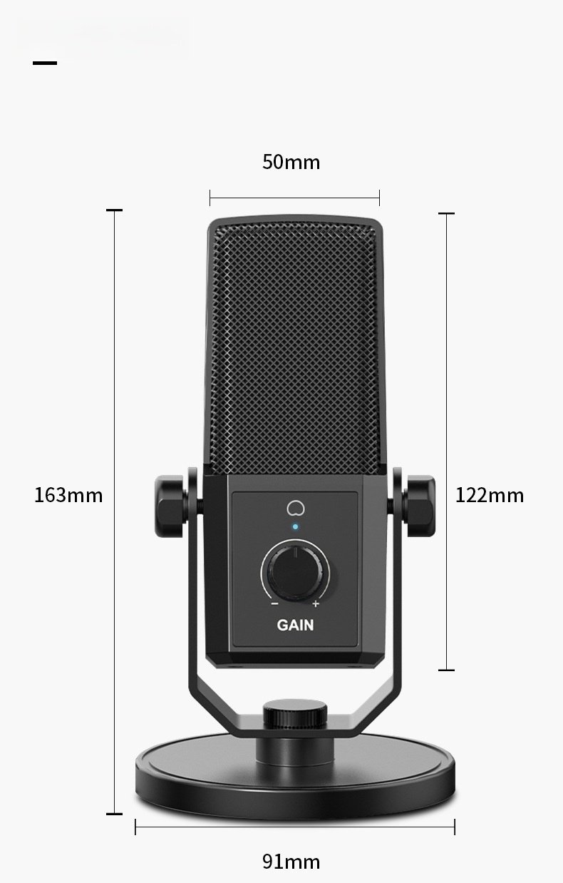 Professional Usb Condenser Microphone M-ak2 Computer Cell Phone K Song Game Live Video Recording Condenser Microphone(pic8)