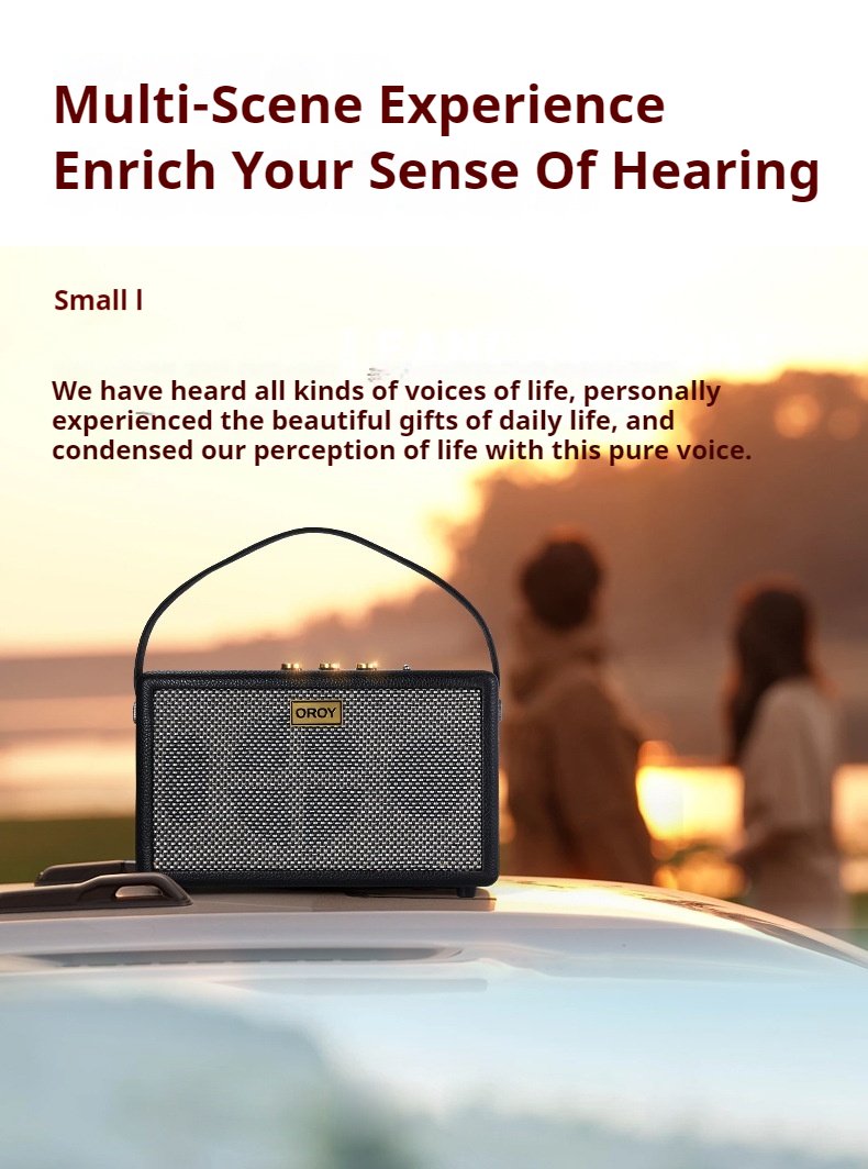 Smart Speaker YS111 Ultra Long Life Dual Speaker Stereo Sound Amplifier Home Audio for Camping(pic6)