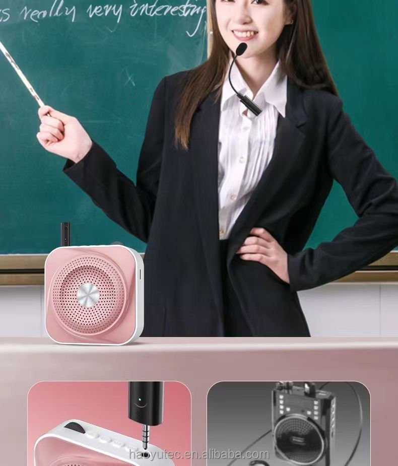 Wireless Voice Amplifier A-K35D Mini Cute Wireless Voice Amplifier  For Classroom Classroom Training(pic6)